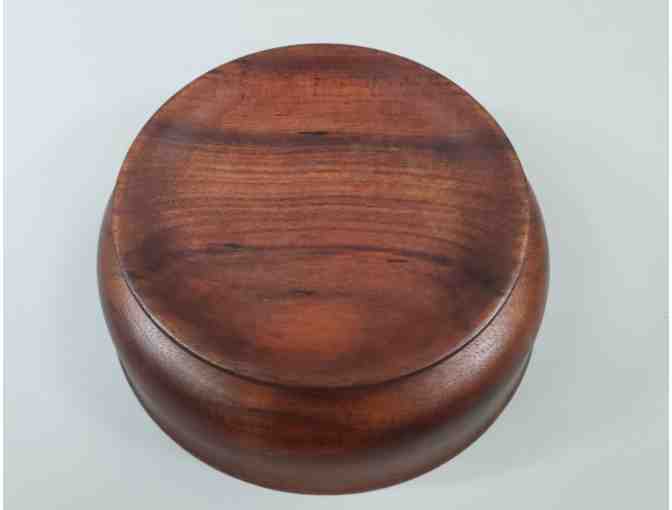 Koa Wood Bowl by Russ Johnson 3.25' high, 7.75' diameter