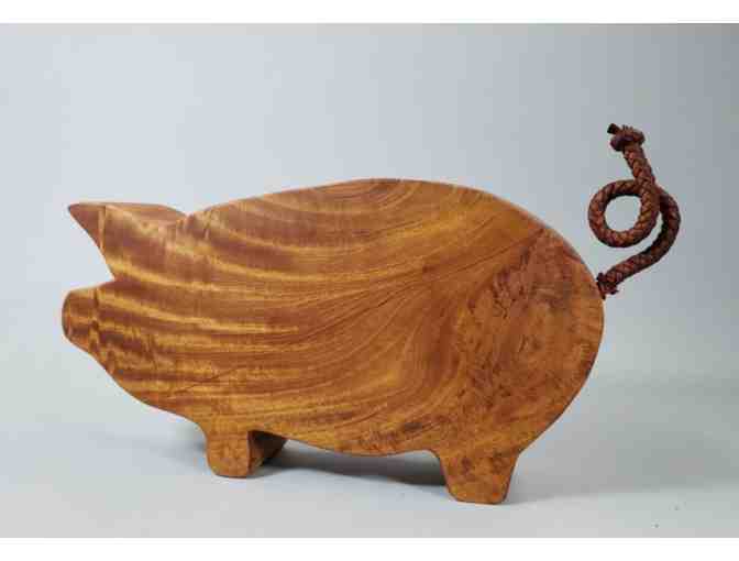 Pig Wood Board by Russ Johnson