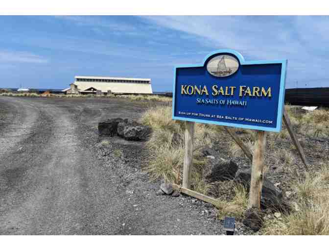 Kona Sea Salt Farm Private Tour and Lunch for 6 people