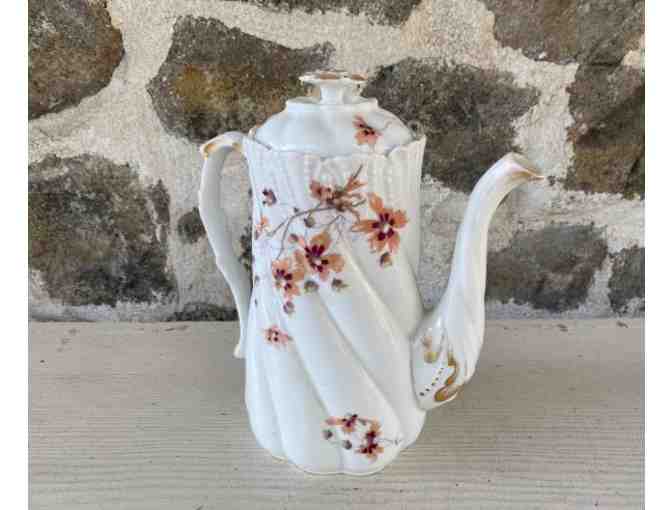 Limoges Porcelain Coffee Pot - Photo 1