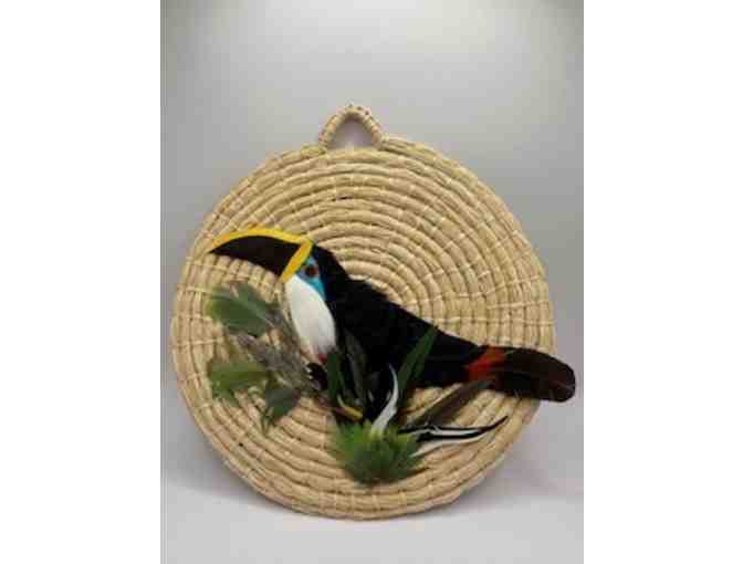 3D bird wall hanging set of two - Photo 1