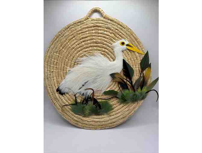 3D bird wall hanging set of two