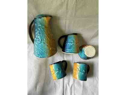 Ina Koch Pottery Coffee Set