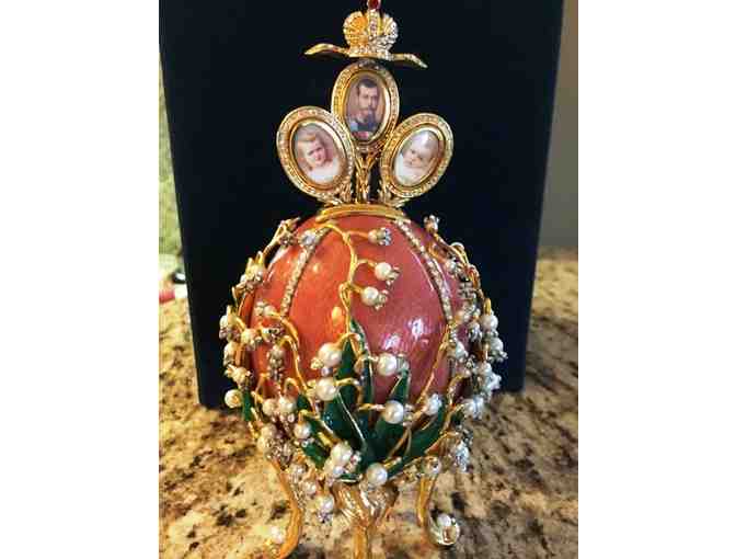 Faberge Egg 'Lilies of the Valley'