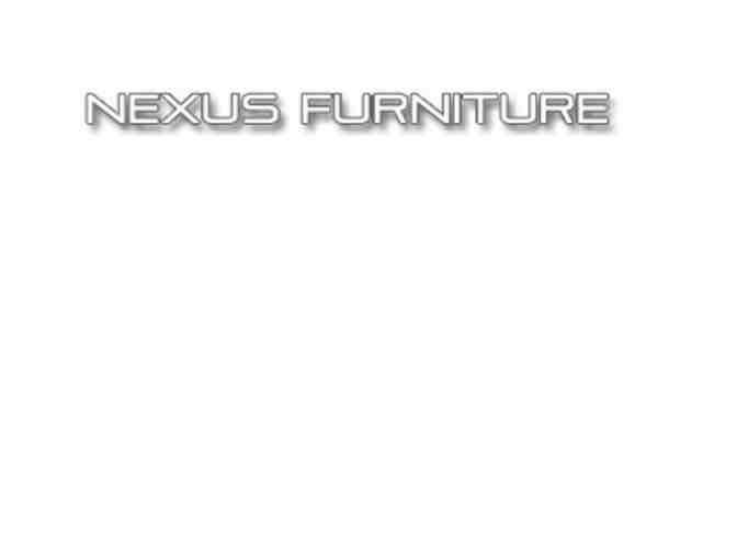 Nexus Furniture: Two (2) contemporary bar stools