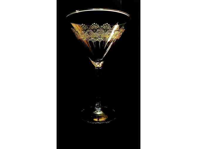 Phoenix Raising Art: Custom hand engraved stemware