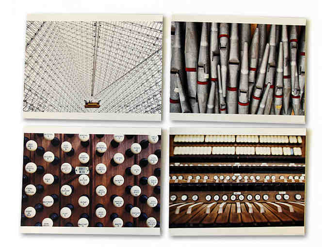 4 Original Prints: A Giant Pipe Organ
