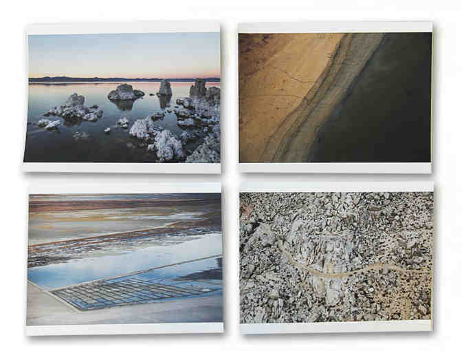 4 Original Prints: Aerial Photos of the Los Angeles Aqueduct