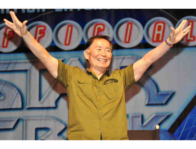 George Takei & Hettie Lynne Hurtes: Private dinner for two