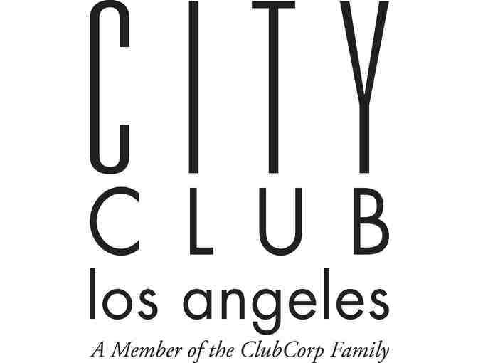 City Club Los Angeles: Waived membership initiation fee