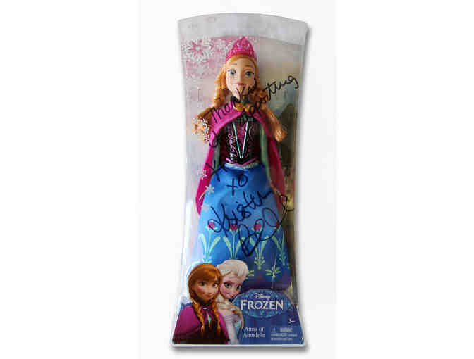 ULTIMATE 'FROZEN' COLLECTOR'S ITEM: Kristen Bell autographed Anna doll