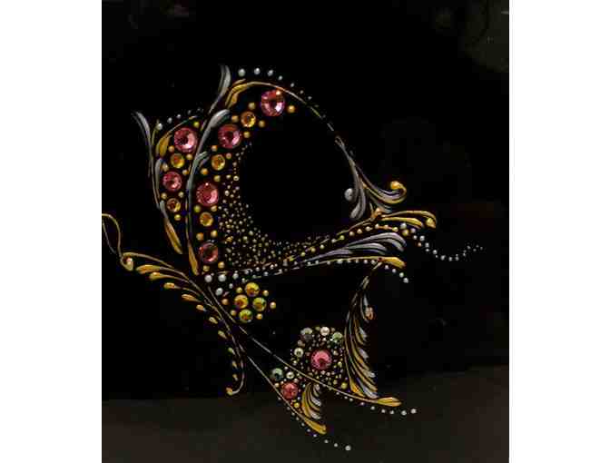 Phoenix Raising Art: Custom hand engraved stemware