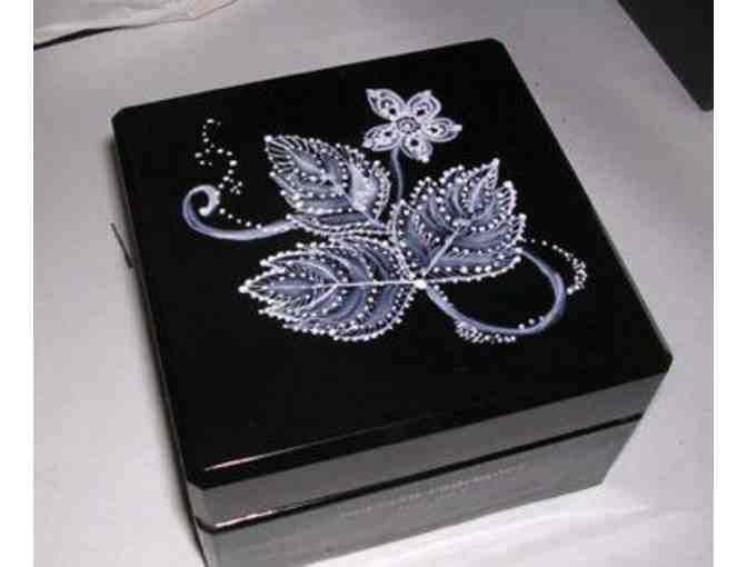 Phoenix Raising Art: Custom hand engraved stemware