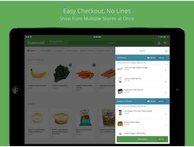 Instacart Express: Unlimited grocery deliveries for one year