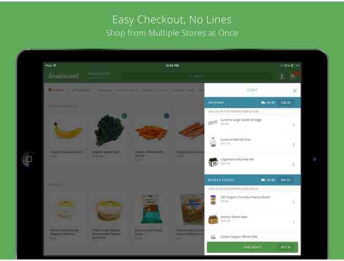 Instacart Express: Unlimited grocery delivery for one year