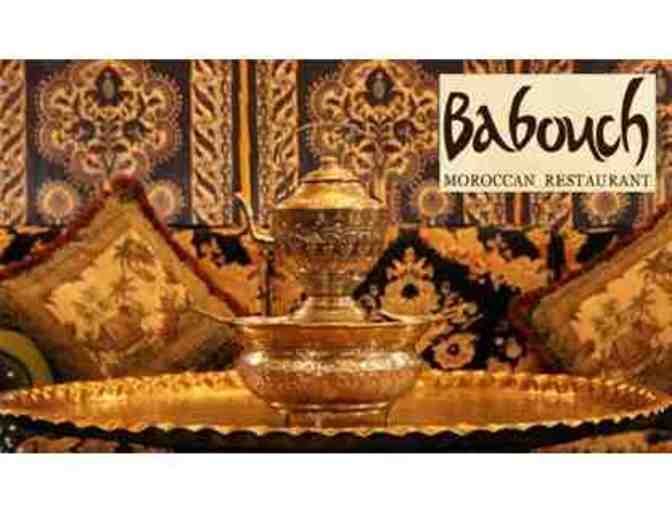 Babouch Morccan Restaurant: $100 gift card