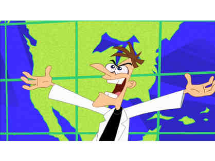 DR. DOOFENSHMIRTZ on Your Outgoing Voicemail & Signed Phineas & Ferb Poster