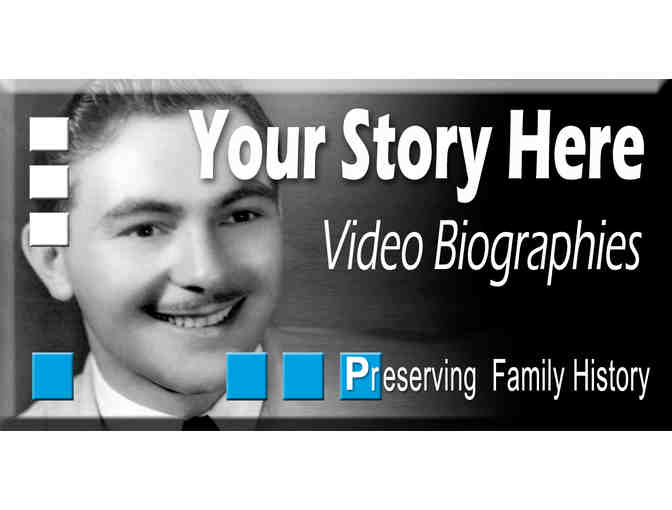 Fully Edited, Vividly Realized Life Story Video Biography on DVD