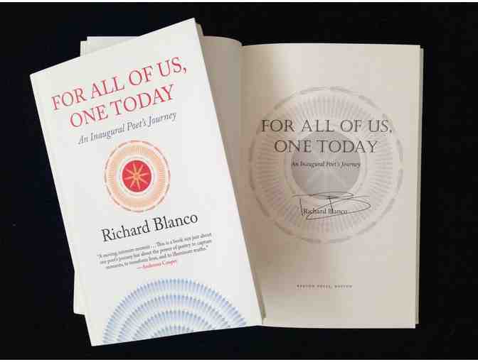 Richard Blanco's 'For All Of Us, One Today': Autographed by the Inaugural Poet