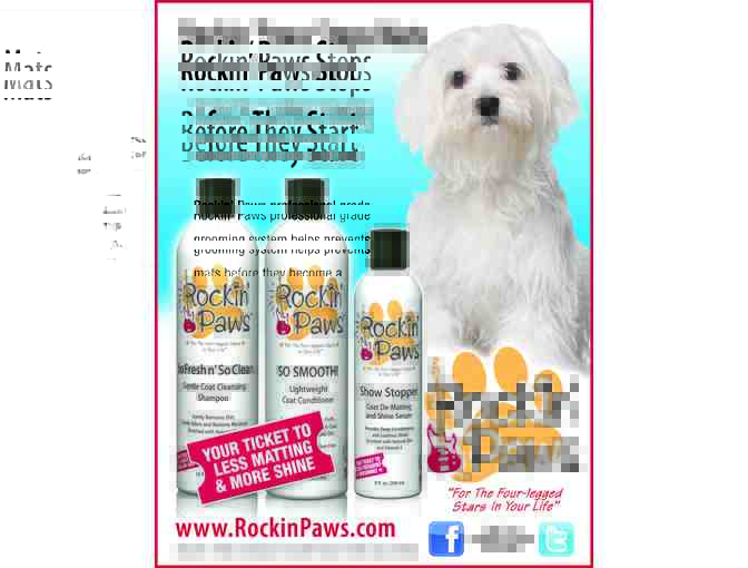 Rockin' Paws Dog Grooming System Trio