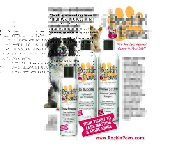 Rockin' Paws Dog Grooming System Trio