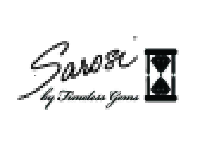 White Gold & Diamond Star Necklace by Sarosi by Timeless Gems