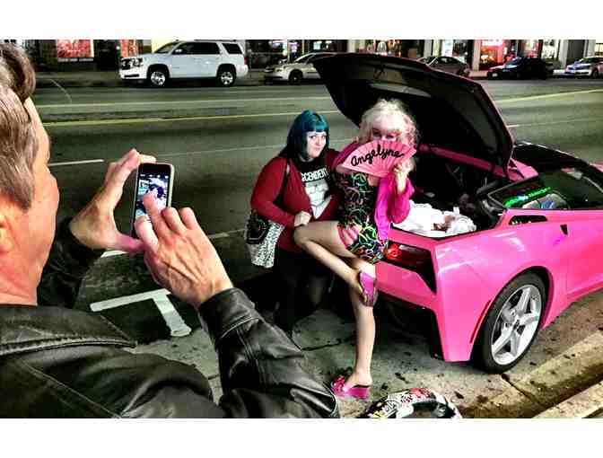 Angelyne: Ride in Pink Corvette /  Dinner with John Rabe & Angelyne