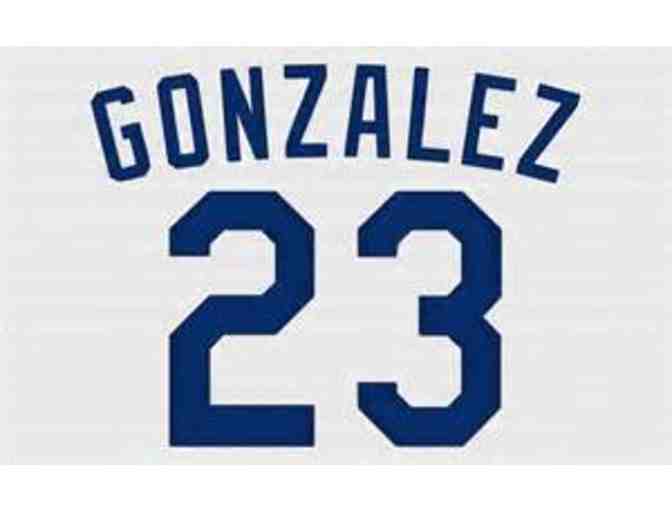 Autographed  LA Dodgers Jersey: Adrian Gonzalez #23 - Photo 5