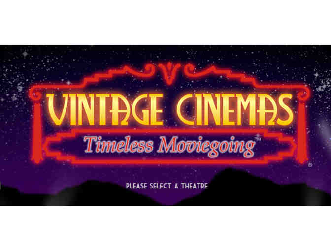 Vintage Cinemas: $25 Gift Book to Vista Theatre or Los Feliz 3