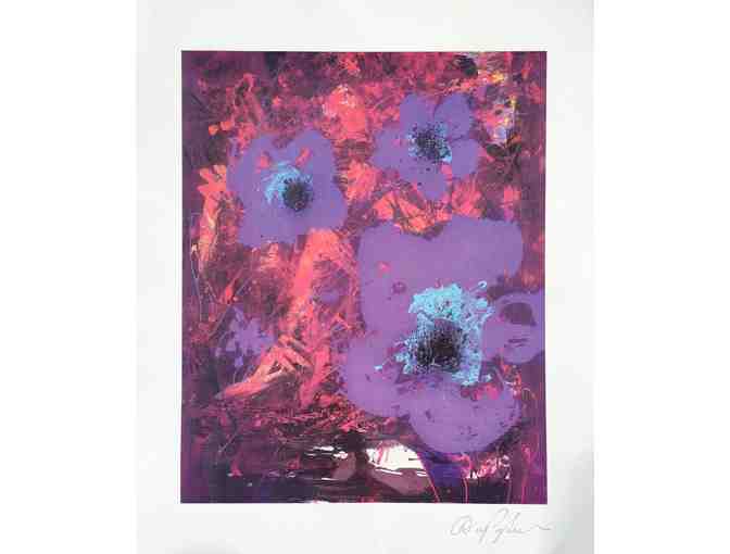 Dominic Pangborn's 'Purple Desire': Seriolithograph in Color