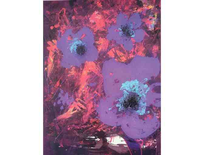 Dominic Pangborn's 'Purple Desire': Seriolithograph in Color