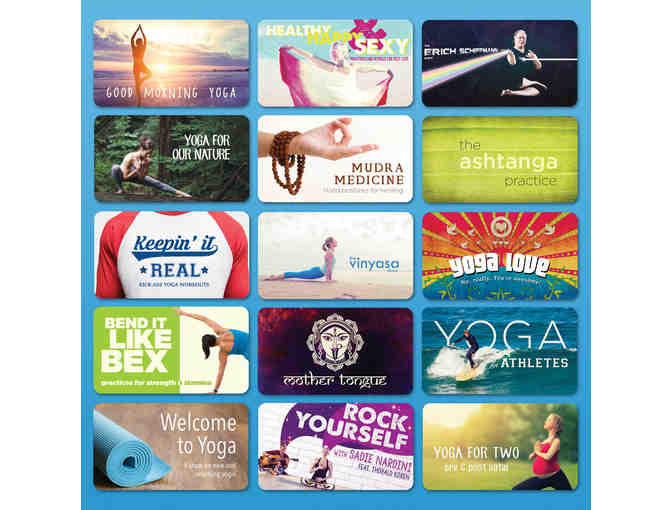 Yoga Anytime: One Year Membership to Online Yoga Classes