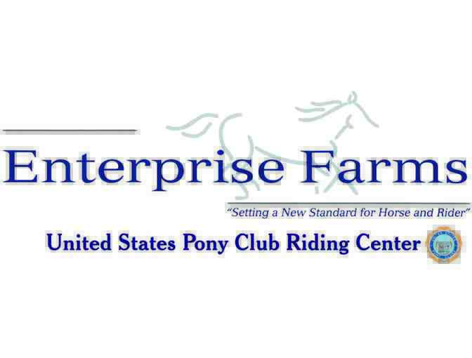 Enterprise Farms Riding School: One Week Horse Camp