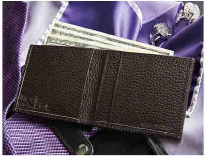 Mode Wallet: Calfskin Leather Wallet