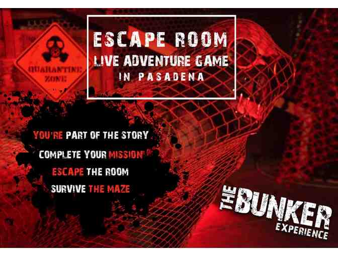The Bunker Experience: Immersive Interactive Experience, 2 Tix