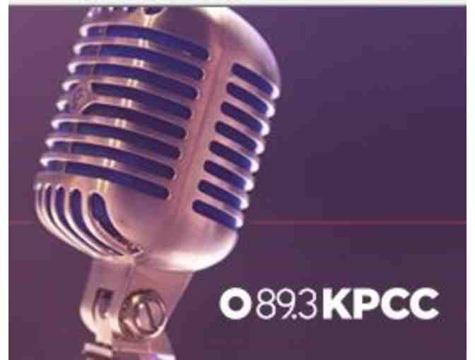 2 Hour Private Voice-over Lesson w/ KPCC Production Expert & your own produced audio file)