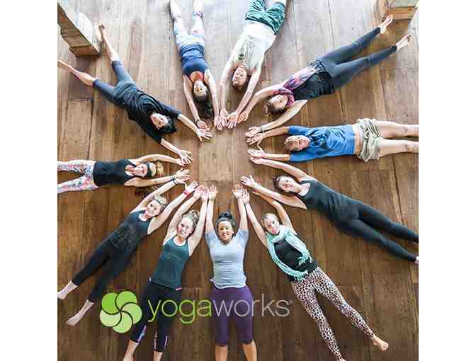 YogaWorks: 1 Month Membership + Gem Infused Essential Oil Body Spray