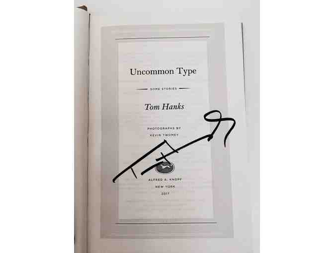 'Uncommon Type: Some Stories' by Tom Hanks: Autographed Copy