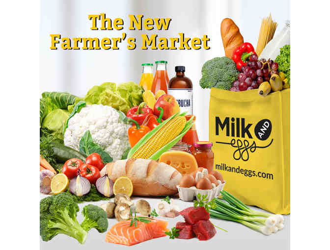 Milk and Eggs Farm & Food Delivery: $40 Gift Card