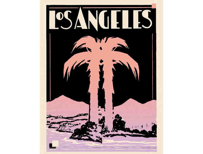 Capricorn Press: Art Deco Los Angeles Print