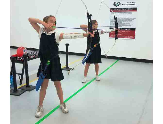 South Bay Archery Lessons:  Lesson for 2