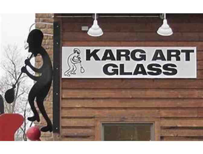 Blown Glass Art Sculpture from Karg Art Glass