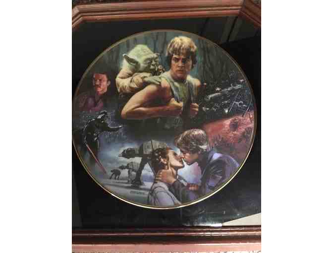 Star Wars 'The Empire Strikes Back' Commemorative Framed Plate.