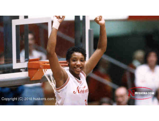Autographed Basketball, Maurtice Ivy #30- UNL- Hall Of Fame 1988