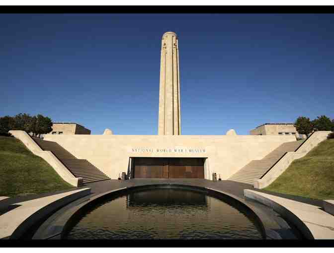 The National WWI Museum and Memorial Kansas City, 2 tickets for entry.