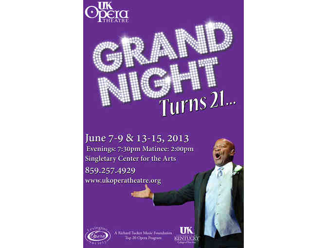 2 Tickets  'Grand Night for Singing'