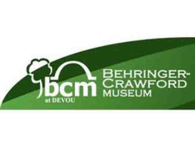 4 Admission Tickets to Behringer-Crawford Museum in Devou Park