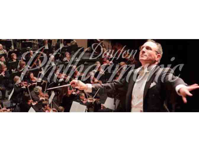 Voucher for two tickets to Dayton Philharmonic Orchestra's 5/10 or 5/11 program: