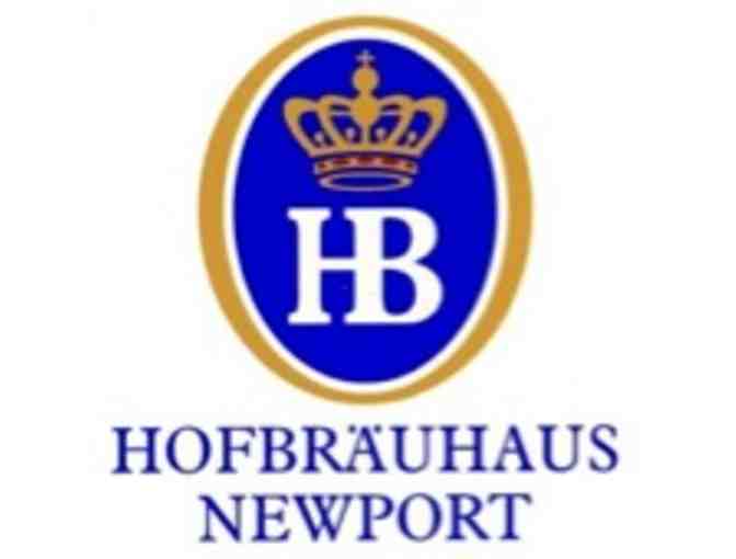Hofbrauhaus: Gift Basket - 2 beer steins and 2 gift certificates for an entree