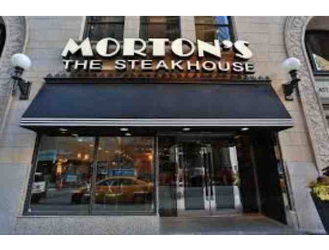 $50 Gift Card to Morton's Steakhouse.